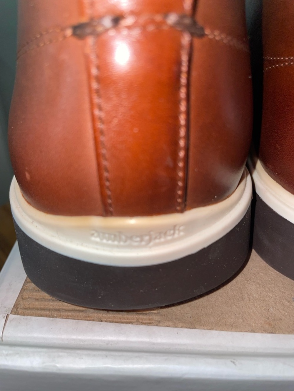 Amberjack The Original Dress Shoes In Coffee Men’s Size 10.5M - Picture 10 of 16